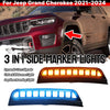 Jeep Grand Cherokee LED Side Marker Light Turn Signal Blinker (2021–2024)