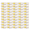 Cars 50 x T10 194 168 W5W COB LED Auto License Plate Dome Map Light Bulbs
