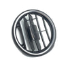 Porsche Cayman Boxster 1x Black Chrome A/C Vent Grill (2006-2012)
