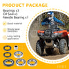 Honda Rancher Foreman 420 Rear Differential Bearing Seal Kit (2009–2013)