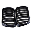 BMW E36 M3 3 Series Gloss Black Front Kidney Grille (1997-1999)