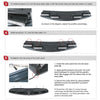 LAND ROVER DEFENDER 90 / 110 ROOF TOP LED LIGHT BAR GLOSS BLACK (2020+)