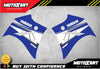 Yamaha XT 660R Radiator Stickers Decals Graphics Kit