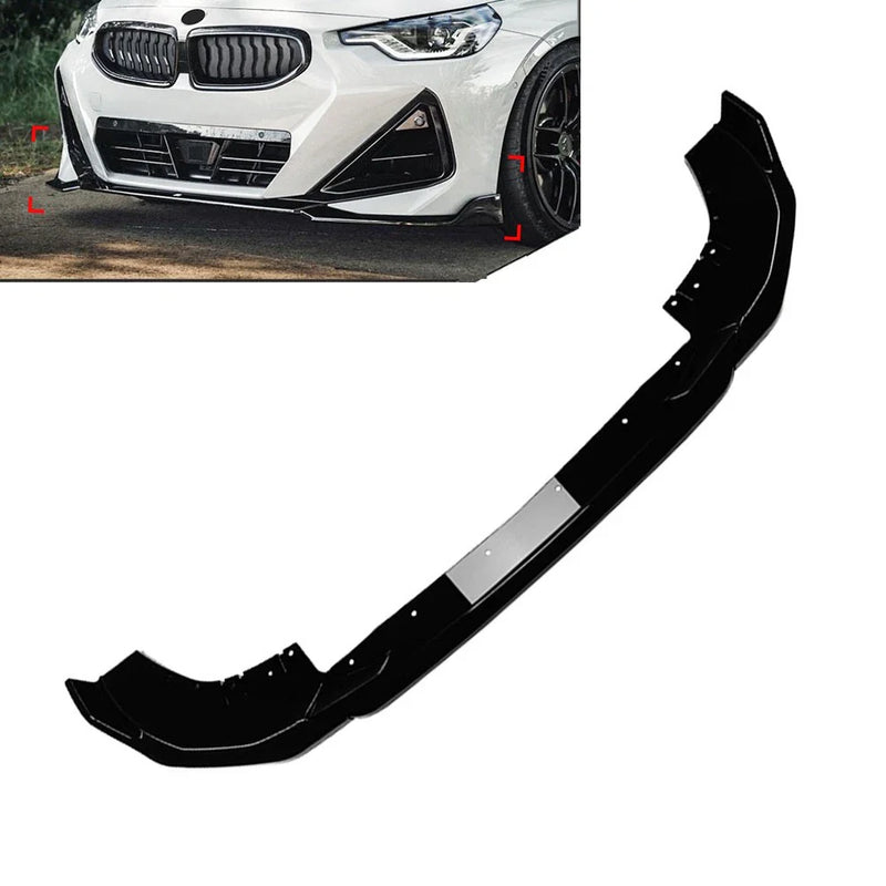 BMW 2 Series G42 M Sport Front Bumper Splitter Lip (2022-2024)