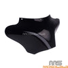 Harley Suzuki Intruder 1400 800 1500 Black Batwing Fairing w/Mounts