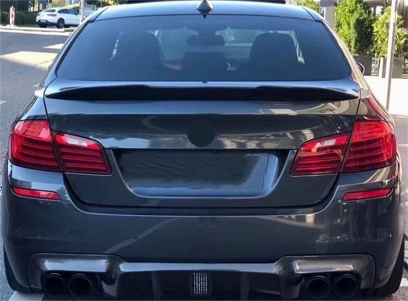 BMW 5 Series F10 F18 Sedan Rear Spoiler Wing Black (2011-2017)