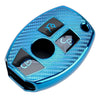 Mercedes Benz A B C E G Blue TPU Key Fob Case Cover (2013-2023)