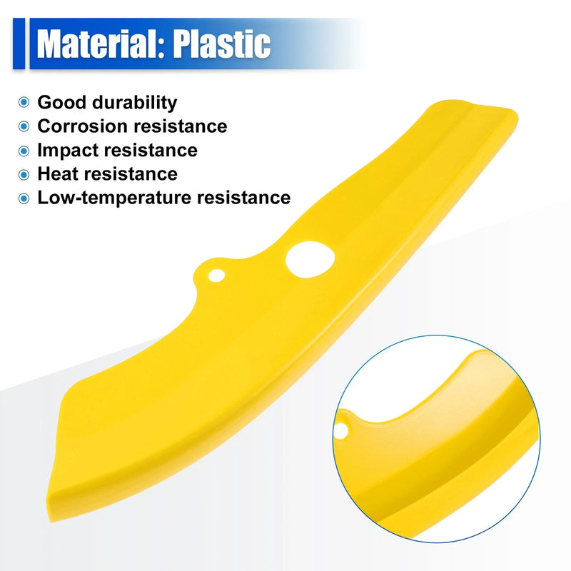 Dodge Challenger Front Bumper Lip Splitter Protector Yellow (2015-2023)