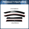 Kia Sorento Window Deflectors 1 Set (2016)