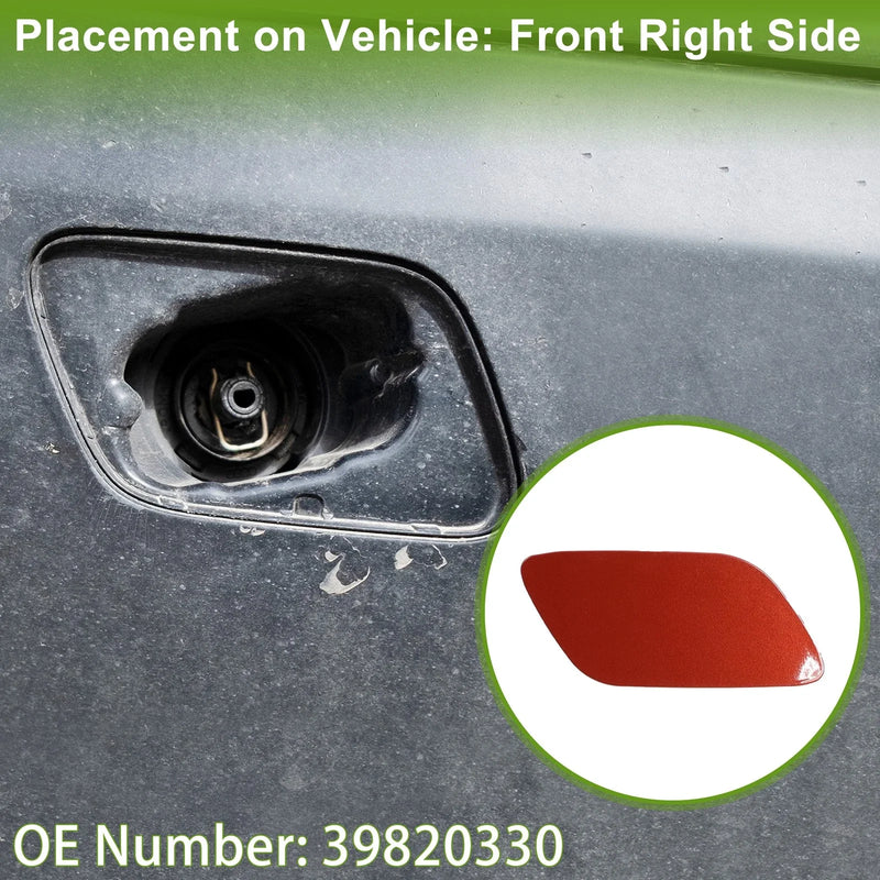 Volvo S60 (2014-2016) - Red Front Right Washer Nozzle Cover