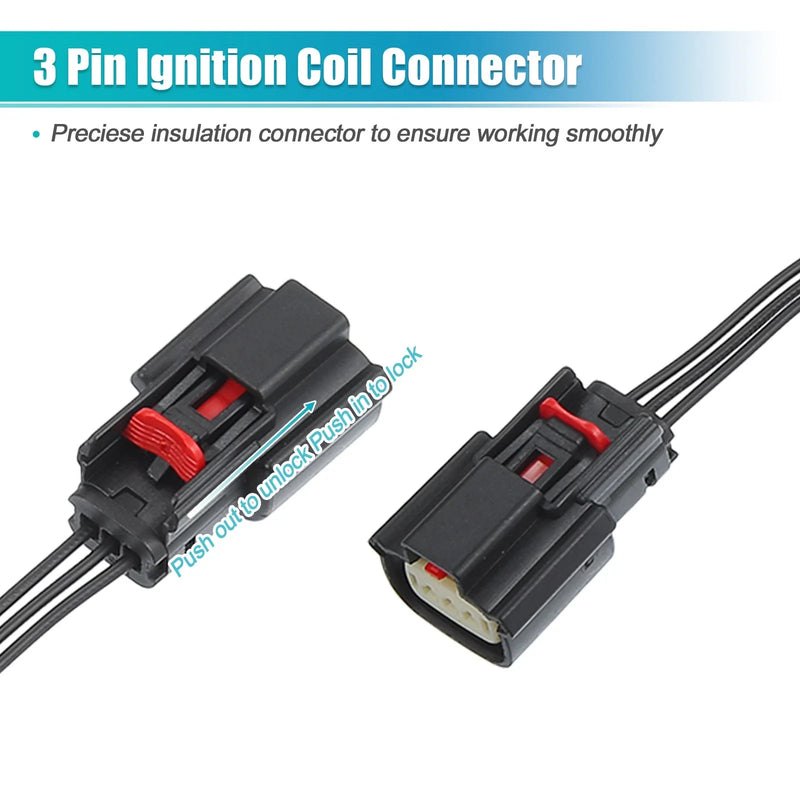 Ford Flex, Lincoln Ignition Coil Connector Pigtail Harness (2009-2019)