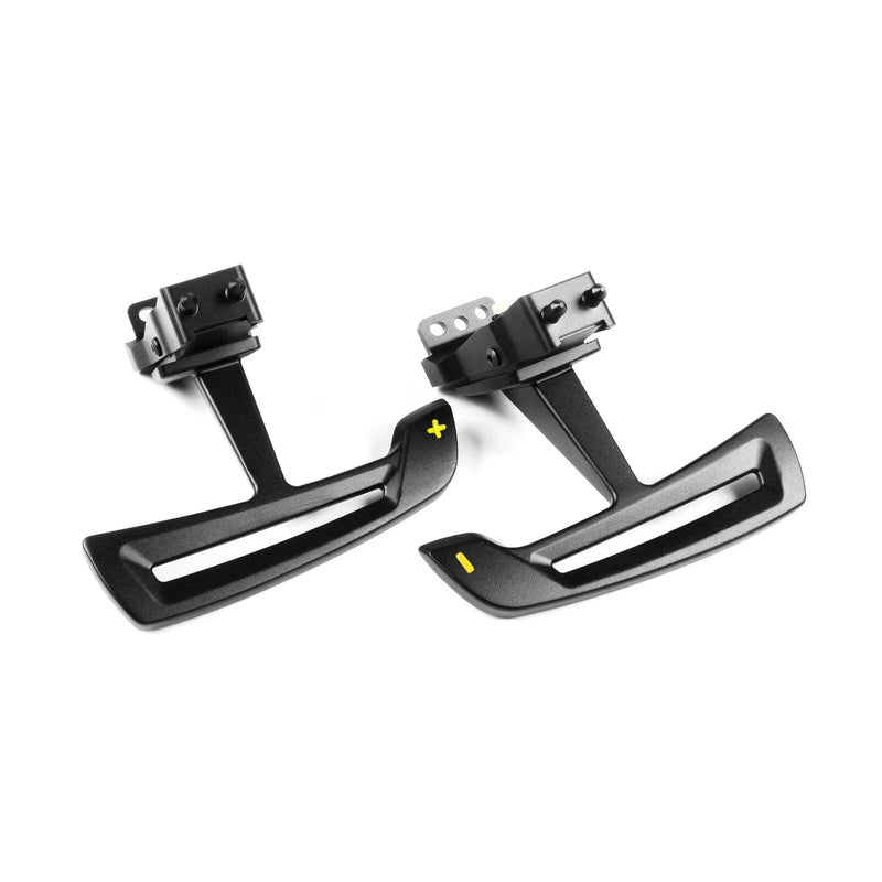 Porsche 971.1 (2017-2020) Black Yellow Steering Magnetic Paddle Shifter