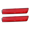 Infiniti Nissan Rear Bumper Reflector Lamp Red Lens (2003-2015)