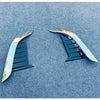Toyota Corolla Cross Chrome Front Bumper Fog Light Cover Trims (2021–2023)
