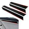 Mercedes-Benz W204 4x Carbon Fiber Interior Door Panel Covers (2007-2014)