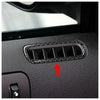 Ford Mustang Carbon Fiber Door Air Vent Outlet Covers (2009-2013)