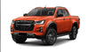 4 Door Isuzu D-Max Windshield Visor Monsoons (2020)