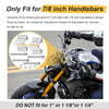 Honda Suzuki Handlebar Risers / 7/8 Bar 30mm Height