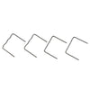 Car Bumper Welder Repair Kit 500 x 0.6mm Flat Hot Staple