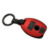 Mercedes Benz A B C E S G CLA GLA GLC Class Red Key Fob Cover Case Chain