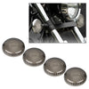 Yamaha Road Star / V Star 1100 / Vmax 1200 4x Smoke Turn Signal Lens Cover (2000-2017)