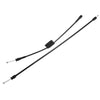 Ford E150 E250 E350 2 x Car Door Latch Lock Connecting Rod Cables