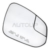 Toyota RAV4 Right Passenger Side Heated Mirror Glass (2016–2018)