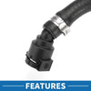 BMW 530e (2018-2020) Rubber Black 1 Pc Radiator Hose