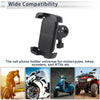 Motorcycle ABS Black Phone Mount Holder 4.7–7.2