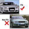 Audi A8 D3 1x Transparent Headlight Lens Cover (2005-2010)