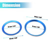 BMW 3 Series Car Front Rear Emblem Ring Cover Trim (2006-2013)
