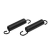 GY6-125 8.5cm Length / 2 x Motorcycle Black Bracket Kickstand Return Spring