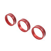 Subaru BRZ, Toyota GR86 Red Center Console AC Knob Ring Trim (2021-2024)