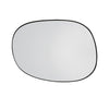 Peugeot Citroen Rearview Mirror Glass with Backing Plate Left LH (2001-2015)