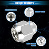 Hyundai Santa Fe 10pcs Wheel Lug Nuts M12x1.5 (2001-2023)