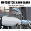 Yamaha Pair White Handlebar Brush Bar Hand Guard Handguard