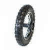 PIT PRO Dirt Bike 10" Black Rear Wheel Rim & Knobby Tire