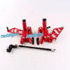 Honda 929 954 - Adjustable Red Racing Rearset Footpegs (2000-2003)