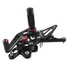 Suzuki GSXR600 2015 Black Rearsets Footpegs