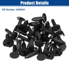 Chrysler 200 15 x Bumper Cover Push Type Retainer Clips (2011-2014)