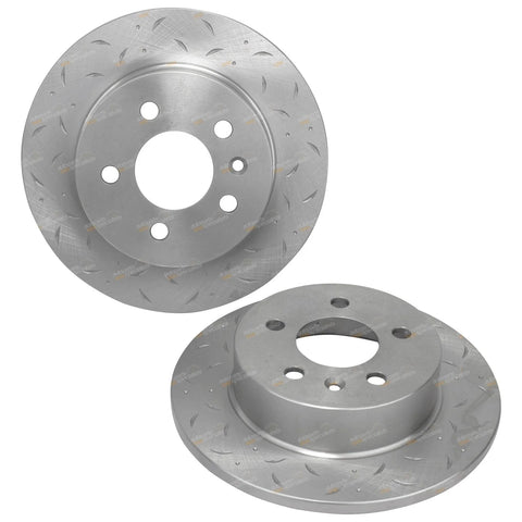 Falcon XG XH Ute Rear Drilled & Slotted Rotors (1993-1999)