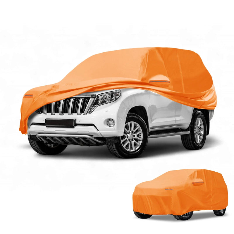 Toyota Land Cruiser Car Cover Waterproof All Weather Orange