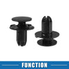 Hyundai Accent 30 Pcs Push-Type Retainer Clips (2000-2015)