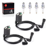Kawasaki VN1500 Vulcan 1500 Drifter Ignition Coil & Spark Plug (1999-2005)