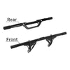 Harley Dyna Mid-Control Front & Rear Crash Bar Protectors (2006-2017)