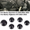 Harley Sportster S 1250 Nightster 975 (2022-2024) Black Nut Cover Cap
