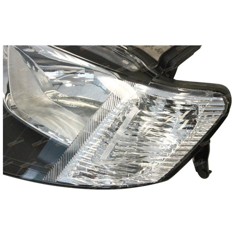 Mitsubishi Triton ML GL GLX Ute LH Headlight W/ Clear Flasher (2006-2009)