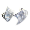 BMW E46 3-Series 2 x Clear Corner Light Signal Lens (2000-2001)