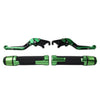 Suzuki GSXR1000 Folding Extendable Brake Clutch Levers Grip Set (2001-2023)