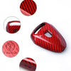 Porsche Boxster 911 Cayman Red Carbon Fiber Key Case Cover